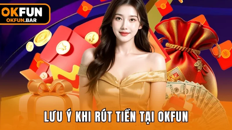 Lưu ý khi thực hiện giao dịch rút thưởng tại OKFUN